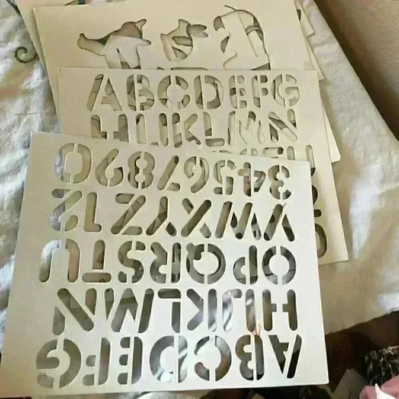 Letter Number Seasonal Animals Geometric Shaped St - Picture 1 of 7